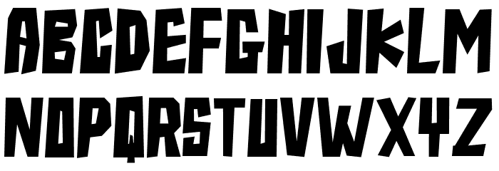 Kinder Surf Font UPPERCASE