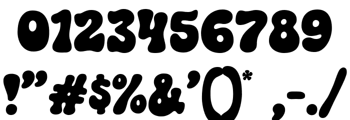 KinderStoneDemo Font OTHER CHARS