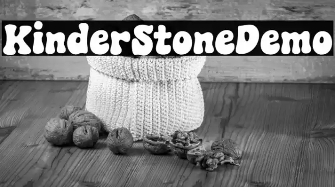 KinderStoneDemo 字体 examples