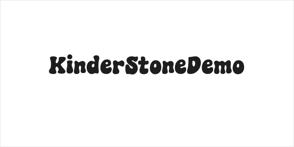 KinderStoneDemo Logo