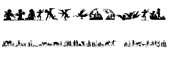 KinderUndAndereEngel Font OTHER CHARS