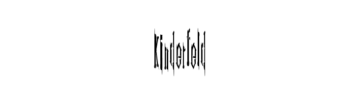 Kinderfeld  免费字体下载