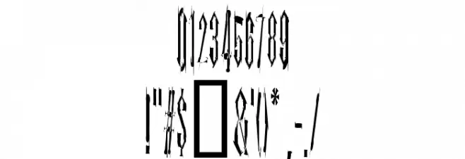 Kinderfeld Font OTHER CHARS