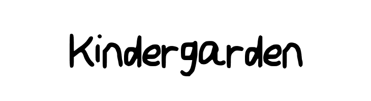 Kindergarden  免费字体下载