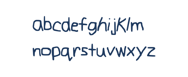 Kindergarten Lowercase