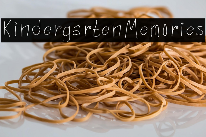 KindergartenMemories Example 2