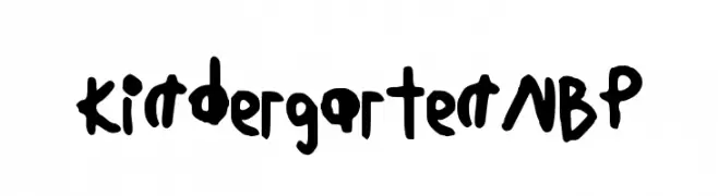 KindergartenNBP  Fuentes Gratis Descargar