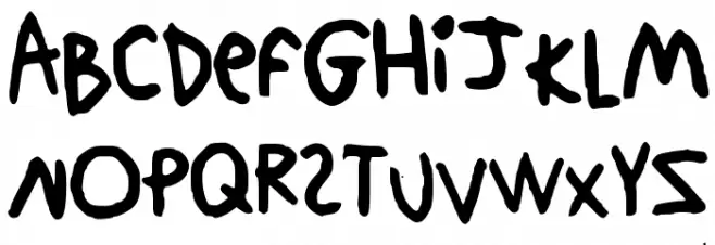KindergartenNBP Schriftart Groß