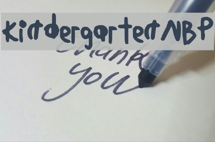 KindergartenNBP Example 2