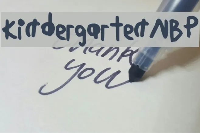 KindergartenNBP Example 2