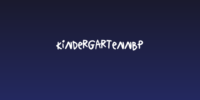 KindergartenNBP Social Header