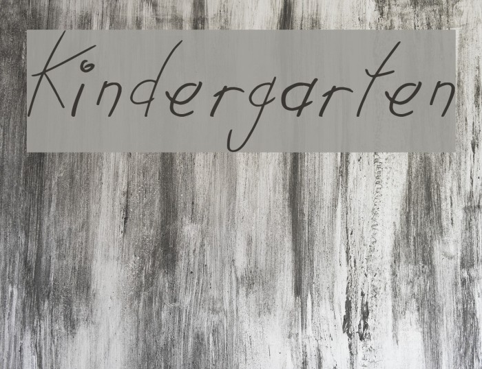 Kindergarten Example 2