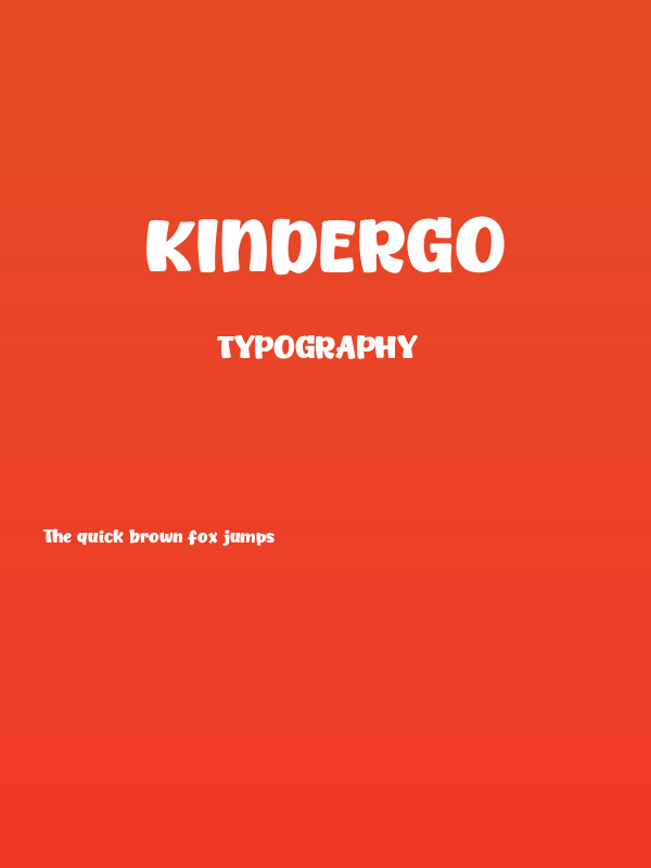 Kindergo Poster