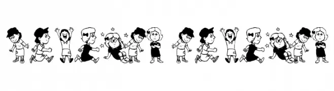 Kinderkinder  Скачать бесплатные шрифты