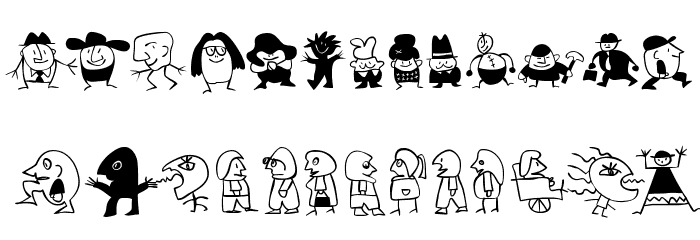 Kinderkram Font LOWERCASE