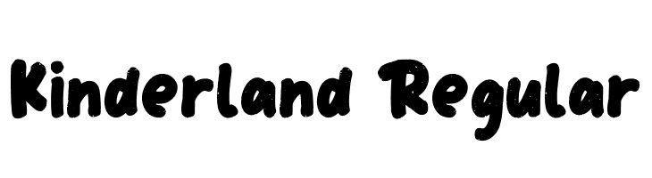 Kinderland Regular  لخطوط تنزيل