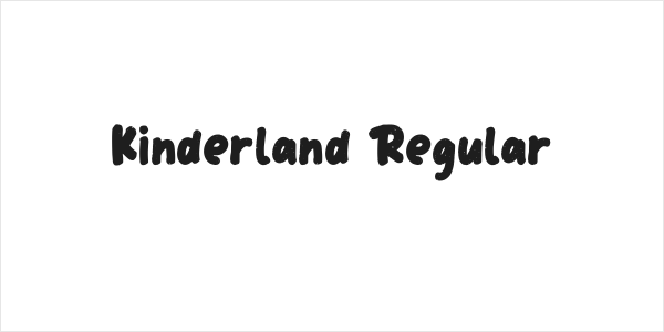 Kinderland Regular Logo