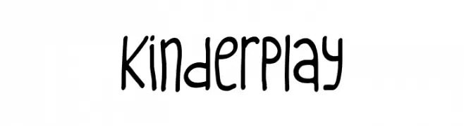 Kinderplay  नि: शुल्क फ़ॉन्ट्स डाउनलोड