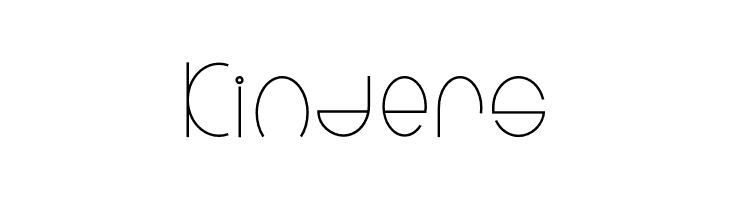 Kinders  Fuentes Gratis Descargar