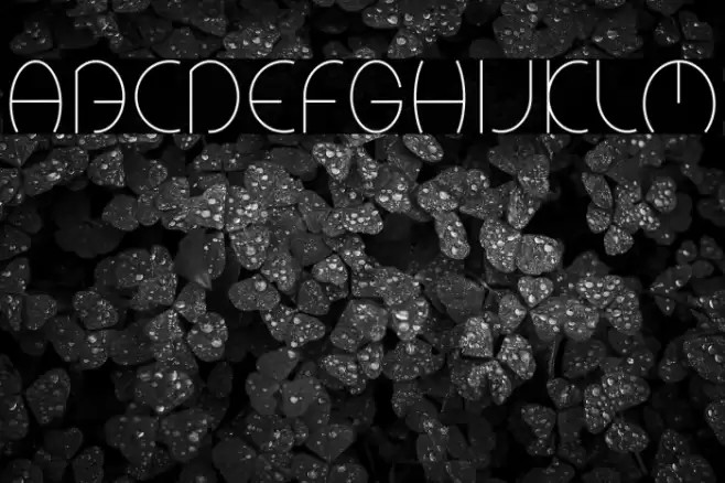 Kinders Font examples