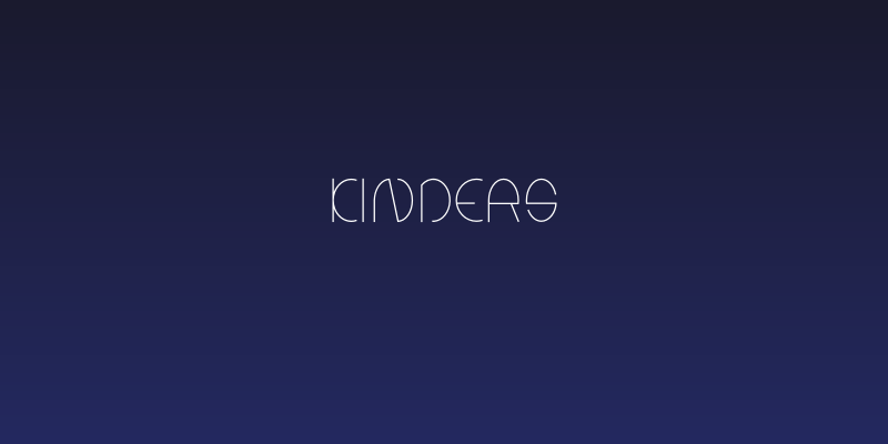 Kinders Social Header
