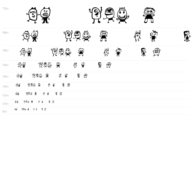 Kinderskizzen Regular Waterfall