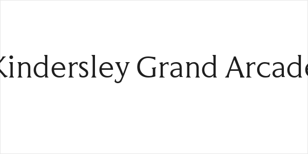 Kindersley Grand Arcade Logo