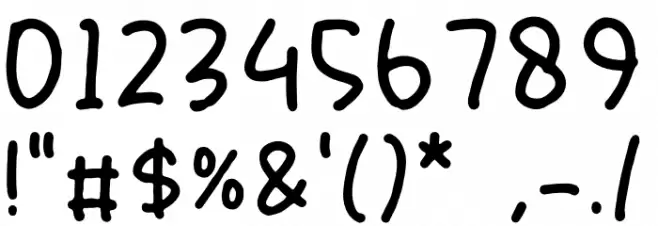 Kinderson Notes خط محارف أخرى