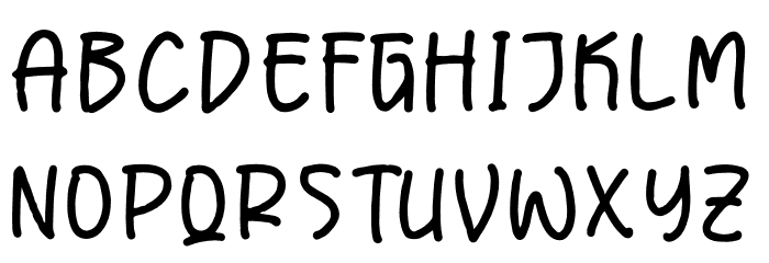 Kinderson Notes Fonte MAIÚSCULAS