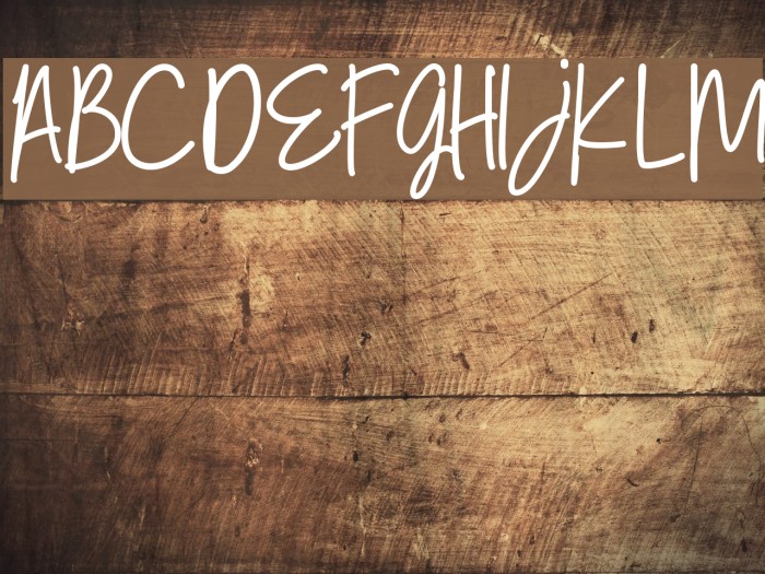 Kinderspiel Script DEMO Regular Font examples