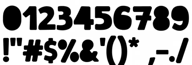 Kinderzone Font OTHER CHARS