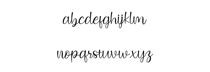 Kindlovely Fonte MINÚSCULAS