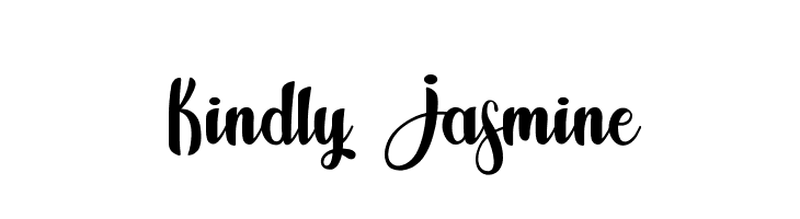 Kindly Jasmine  免费字体下载