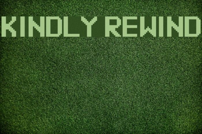 Kindly Rewind Font examples