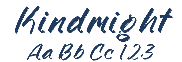 Kindmight Font Preview