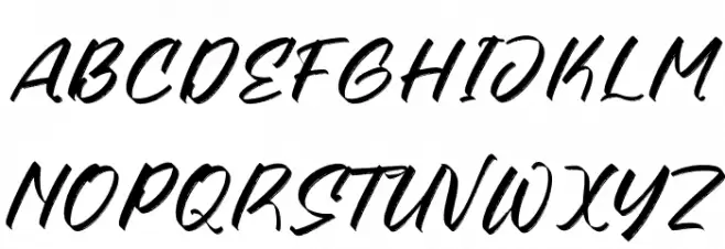 Kindmight Polices MAJUSCULES