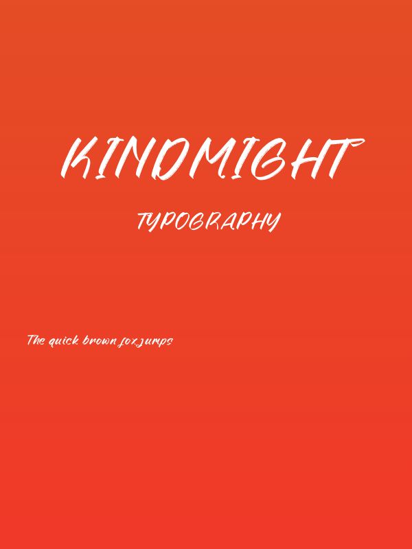 Kindmight Poster