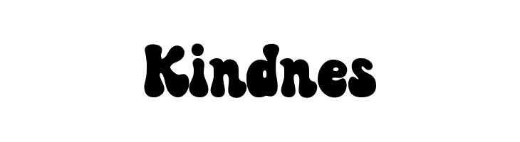 Kindnes  font caratteri gratis