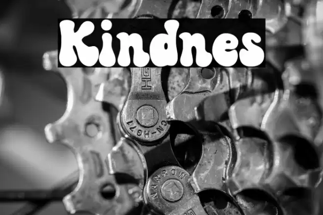 Kindnes Font examples