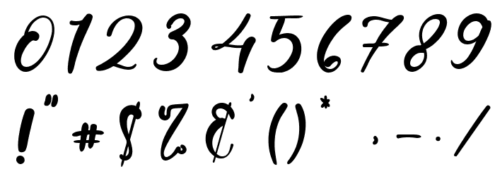 Kindness Abstract Font OTHER CHARS