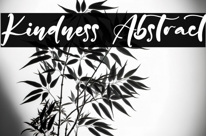Kindness Abstract Example 1