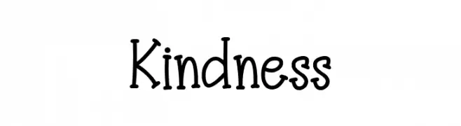 Kindness  les polices de caractères gratuit tlcharger