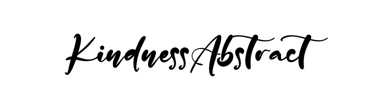 KindnessAbstract  フリーフォントのダウンロード