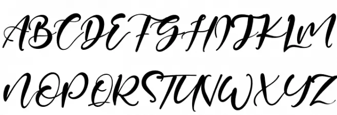 KindnessAbstract Font UPPERCASE