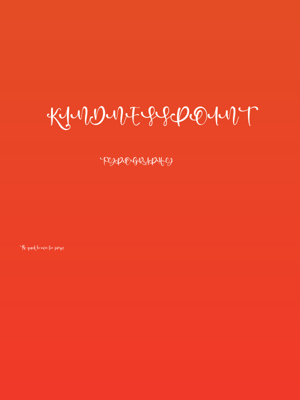 KindnessPoint Poster