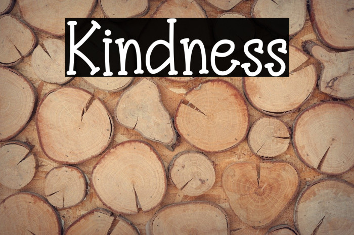 Kindness Font examples