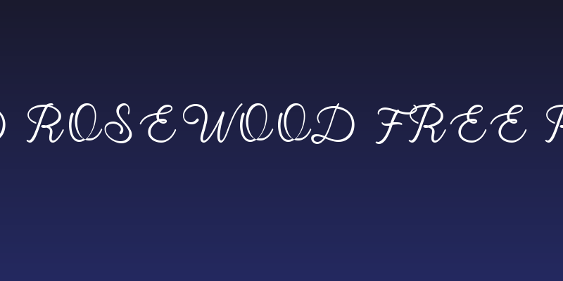 Kindred Rosewood Free Regular Social Header