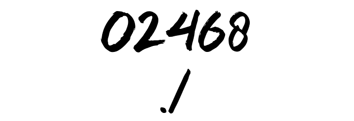 KindsonFree Font OTHER CHARS