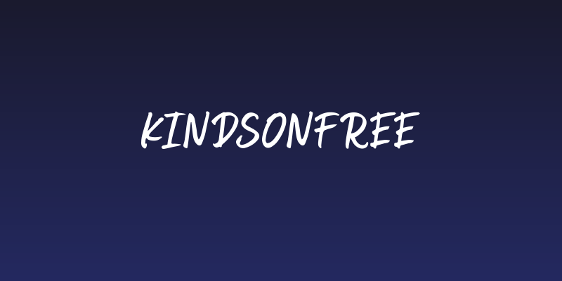 KindsonFree Social Header