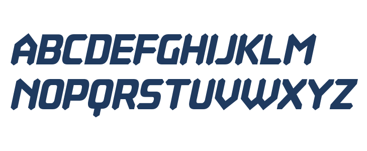Kinesthesia SemiBold Italic Uppercase